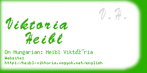 viktoria heibl business card